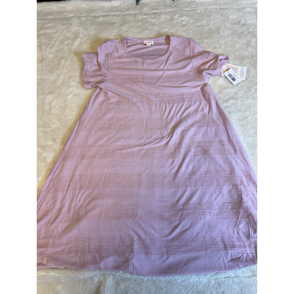NWT LuLaRoe Lavender Cottagecore Top Ribbed Knit Feminine Basics XS
